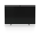 Black screen all-in-one video conferencing display with a built-in camera, designed for efficient business meetings and high-quality remote collaboration