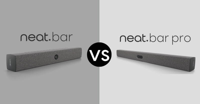 Neat Bar vs. Neat Bar Pro: Side-by-side comparison conferencing devices for business meeting rooms