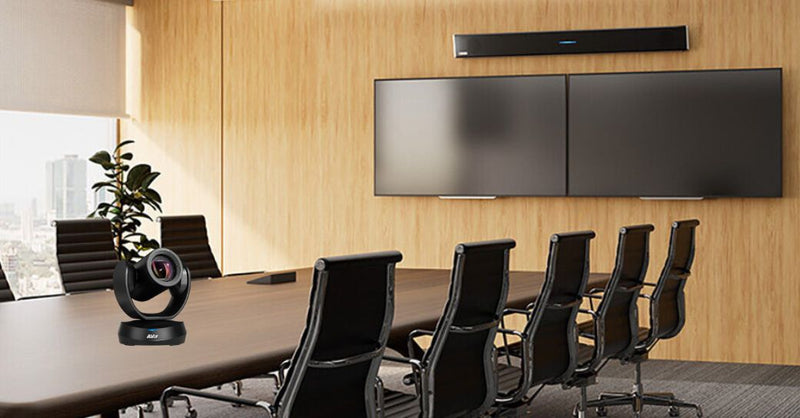 AVER TRACKING CAMERAS AND NUREVA AUDIO CONFERENCING SYSTEM – THE PERFECT PAIR FOR HYBRID COLLABORATION