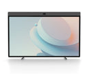 Front view of an all-in-one video conferencing display with a built-in camera, offering a sleek and modern design for high-quality remote meetings and business collaboration