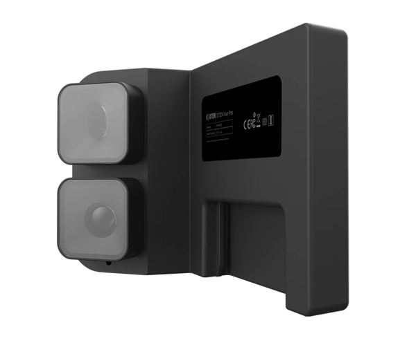Rear view of the DTEN Vue Pro camera system, highlighting its dual-lens design and advanced technology for exceptional video conferencing and seamless remote collaboration
