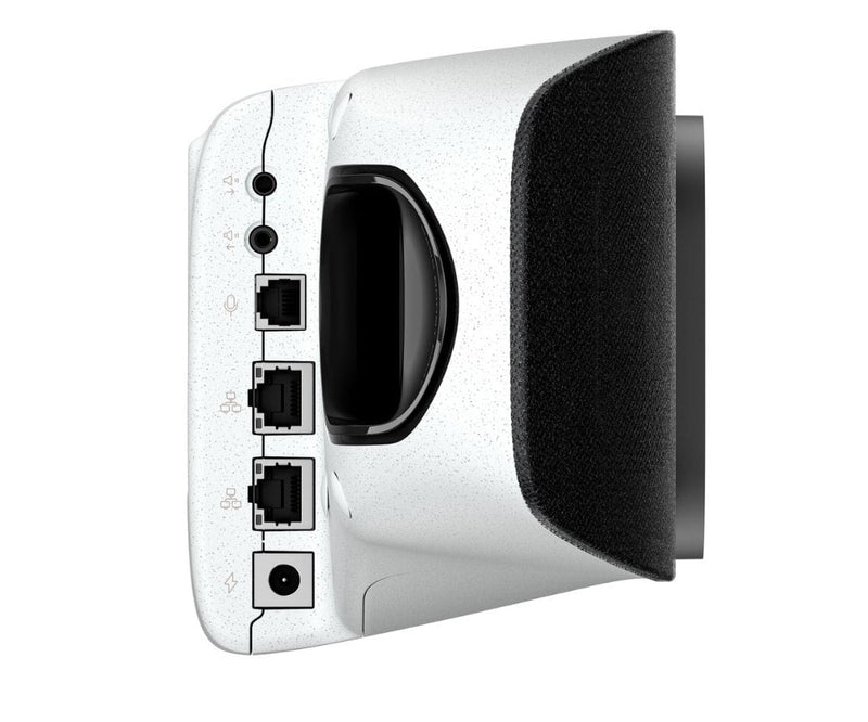 Poly Studio X72 Side View – Detailed Look at Connectivity Ports for Flexible Video Conferencing Solutions