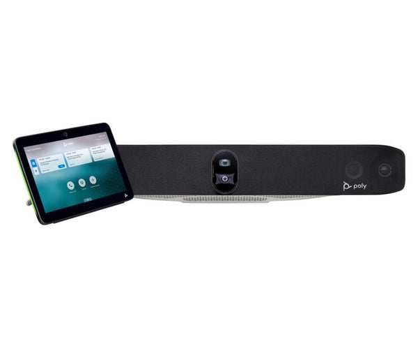 Poly Studio X70 Video Bar and TC10 Touch Panel – All-in-One Zoom and Teams Room Solution