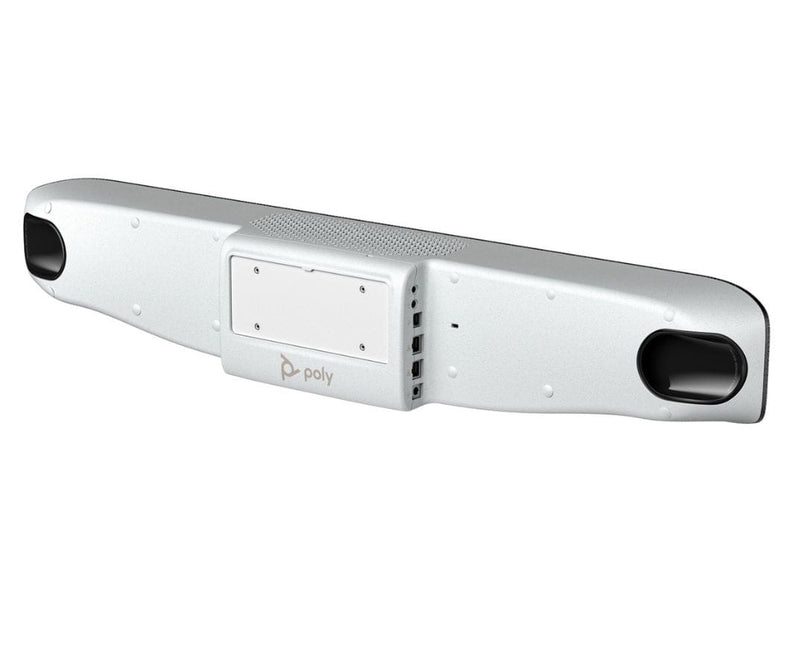 Poly Studio X72 Rear View – Connectivity and Design Features of the Advanced Video Conferencing Bar