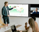 Hybrid Meeting with Interactive Display and Video Conferencing - Enhanced Team Collaboration