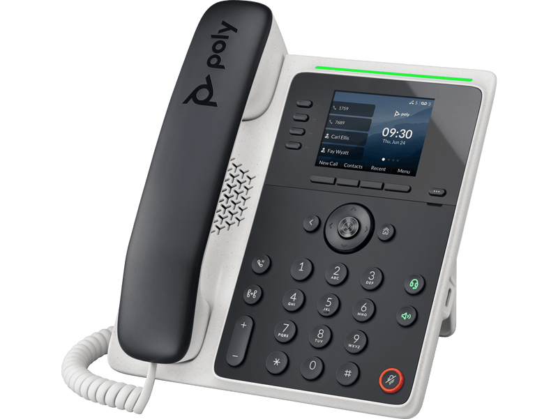 POLY EDGE E220 IP PHONE AND PoE- ENABLED