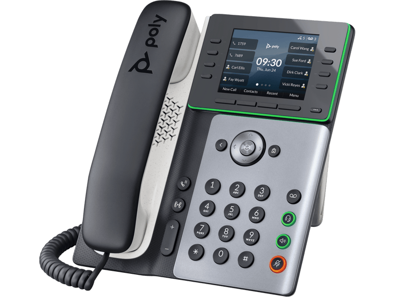POLY EDGE E350 IP PHONE AND PoE- ENABLED