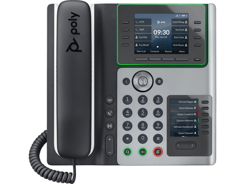 POLY EDGE E400 IP PHONE AND PoE- ENABLED