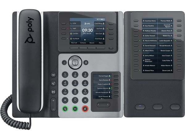 POLY EDGE E450 IP PHONE AND PoE- ENABLED