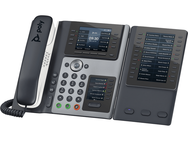 POLY EDGE E450 IP PHONE AND PoE- ENABLED