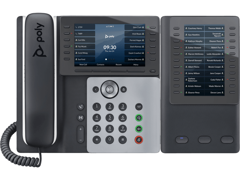 POLY EDGE E500 IP PHONE AND PoE- ENABLED