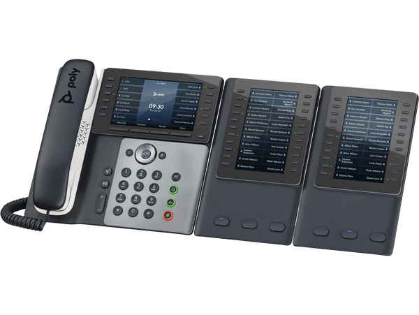 POLY EDGE E550 IP PHONE AND PoE- ENABLED