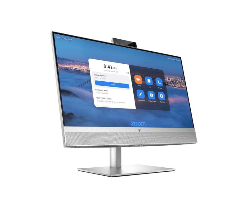 HP PRESENCE 840 G9 24" ALL-IN-ONE TOUCHSCREEN WITH ZOOM ROOMS BUNDLE